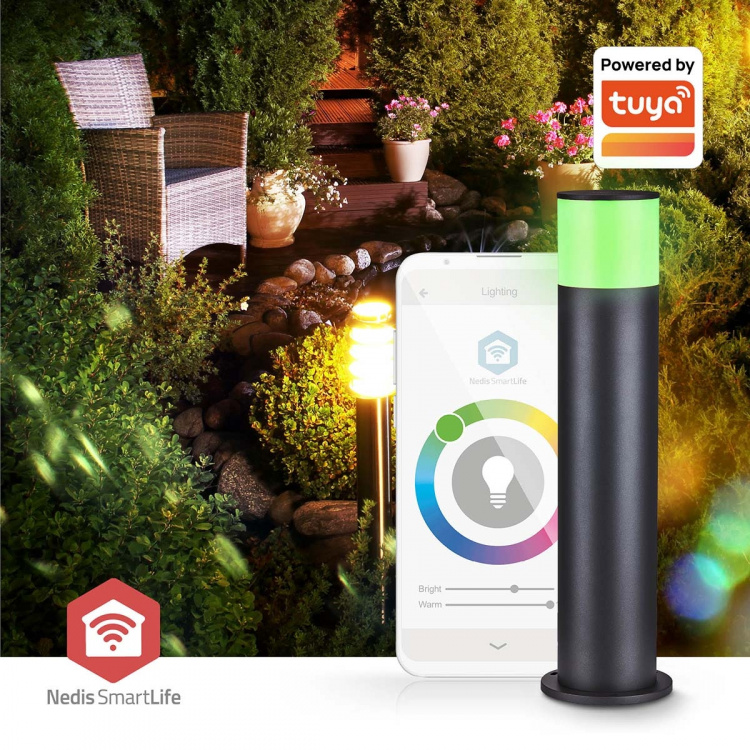 Nedis Smartlife Outdoor Light | 360 lm | Zigbee 3.0 | 10 + 4 W | Lämmin Valkoinen / RGB | 2700 K | Alumiini | Android™ / IOS Nedis Smartlife Outdoor Light | 360 lm | Zigbee 3.0 | 10 + 4 W | Lämmin Valkoinen / RGB | 2700 K | Alumiini | Android™ / IOS