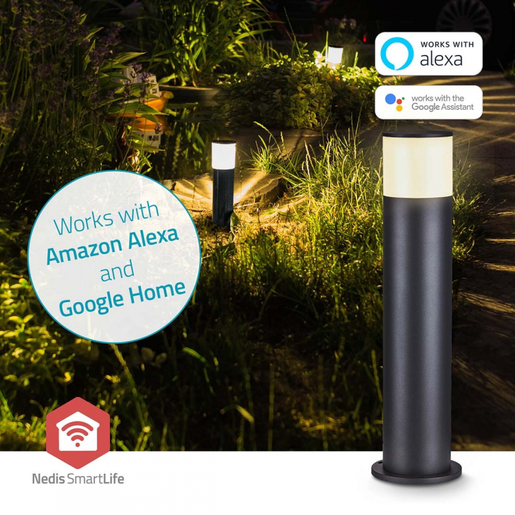 Nedis Smartlife Outdoor Light | 360 lm | Zigbee 3.0 | 10 + 4 W | Lämmin Valkoinen / RGB | 2700 K | Alumiini | Android™ / IOS Nedis Smartlife Outdoor Light | 360 lm | Zigbee 3.0 | 10 + 4 W | Lämmin Valkoinen / RGB | 2700 K | Alumiini | Android™ / IOS