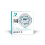 Nedis SmartLife Pilleriannostelija | Wi-Fi | 28 Osiota | Hälytysaikojen määrä: 9 hälytyskertaa päivässä | Ääni / Piippaus / Valoa | LCD näyttö | Valkoinen