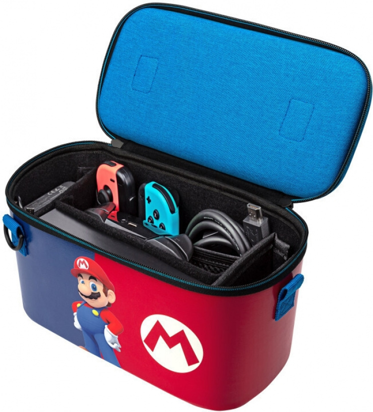 PDP Gaming Pull-N-Go Case -kuljetuskotelo, Switch, Mario PDP Gaming Pull-N-Go Case -kuljetuskotelo, Switch, Mario