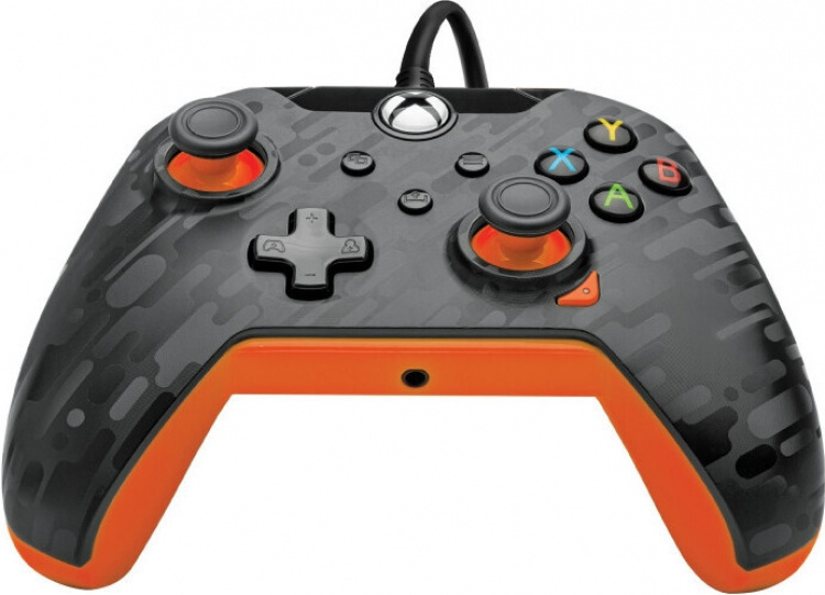 PDP Gaming Wired Controller -peliohjain, Atomic Carbon, PC / Xbox