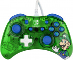 PDP Gaming Rock Candy Wired Controller -langallinen peliohjain, Luigi, Switch