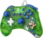 PDP Gaming Rock Candy Wired Controller -langallinen peliohjain, Luigi, Switch