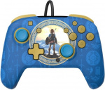 PDP Gaming Rematch Wired Controller – Hyrule Blue -langallinen ohjain, Switch PDP Gaming Rematch Wired Controller – Hyrule Blue -langallinen ohjain, Switch