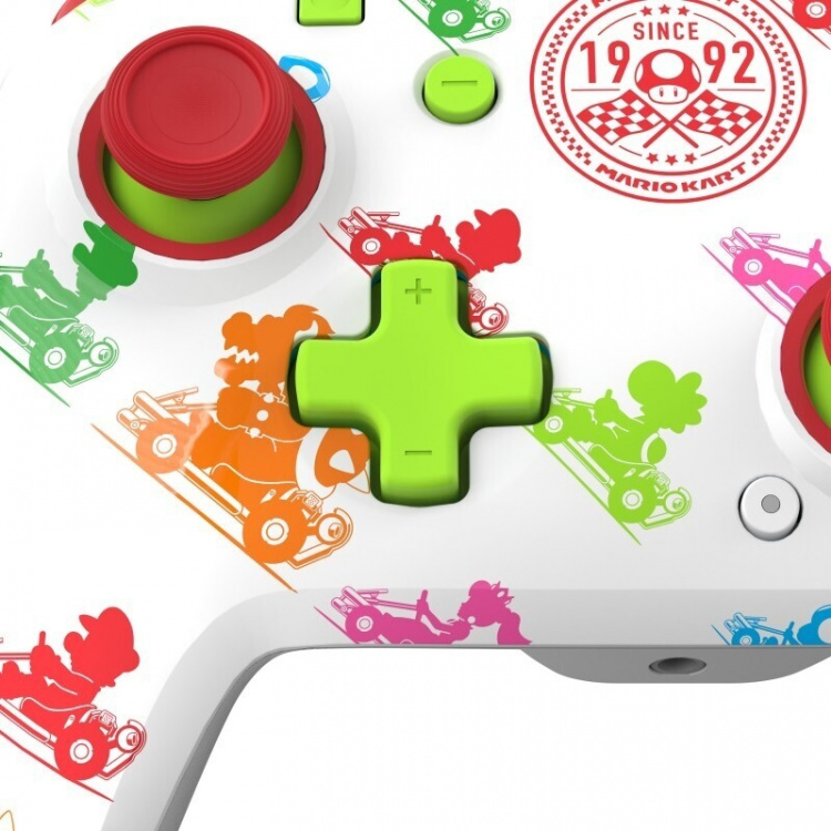 PDP Gaming Rematch Wired Controller – Mario Kart Racer -langallinen peliohjain, Switch PDP Gaming Rematch Wired Controller – Mario Kart Racer -langallinen peliohjain, Switch