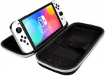 PDP Gaming Slim Deluxe Travel Case Elite – Black/White -suojakotelo, Switch