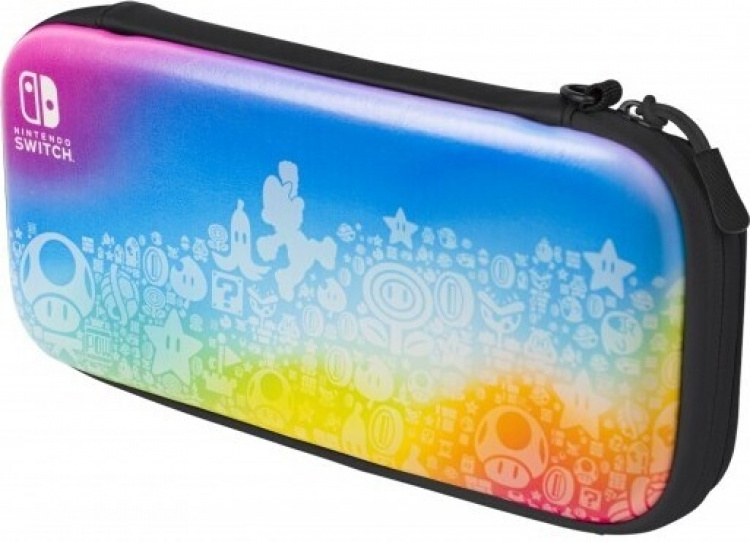 PDP Gaming Slim Deluxe Travel Case – Star Spectrum -suojakotelo, Switch PDP Gaming Slim Deluxe Travel Case – Star Spectrum -suojakotelo, Switch