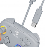 PDP Gaming Afterglow Wave Wired Controller -langallinen peliohjain, harmaa, Switch PDP Gaming Afterglow Wave Wired Controller -langallinen peliohjain, harmaa, Switch
