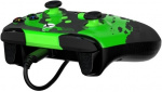 PDP Gaming Rematch Wired Controller - Jolt Green (Glow In Dark) -langallinen peliohjain, Xbox