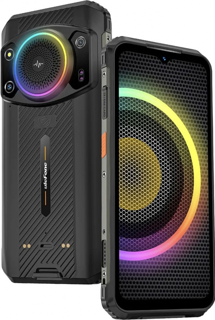 Ulefone Armor 21 -puhelin, 256/8 Gt, musta