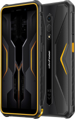 Ulefone Armor X12 Pro -puhelin, 64/4 Gt, musta/oranssi