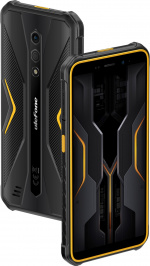 Ulefone Armor X12 Pro -puhelin, 64/4 Gt, musta/oranssi