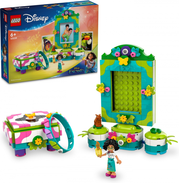 LEGO Disney Classic 43239 - Mirabelin valokuvakehys ja korurasia