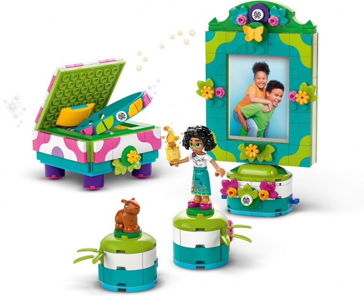 LEGO Disney Classic 43239 - Mirabelin valokuvakehys ja korurasia