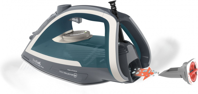 Tefal Ultragliss Plus Anti-Calc FV6842E0 -silitysrauta, sininen
