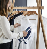 Tefal Pro Express Vision -höyrysilityskeskus, sininen/valkoinen