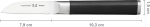 Fiskars Sensei juuresveitsi, 7cm