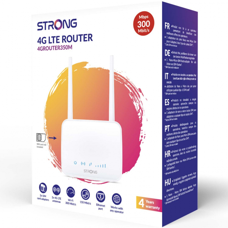 Strong 4G-router WiFi 300Mbit/s Mini