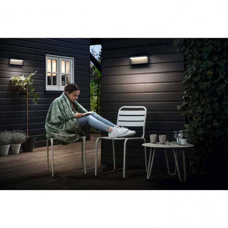 Philips Bustan Vägg Ultra Efficient LED 3,8W 800lm Antracit