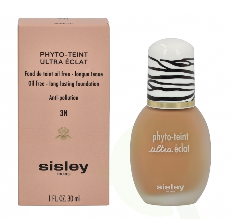 Sisley Phyto-Teint Ultra Eclat Oil Free Long Lasting Found. 30 ml #3+ Apricot