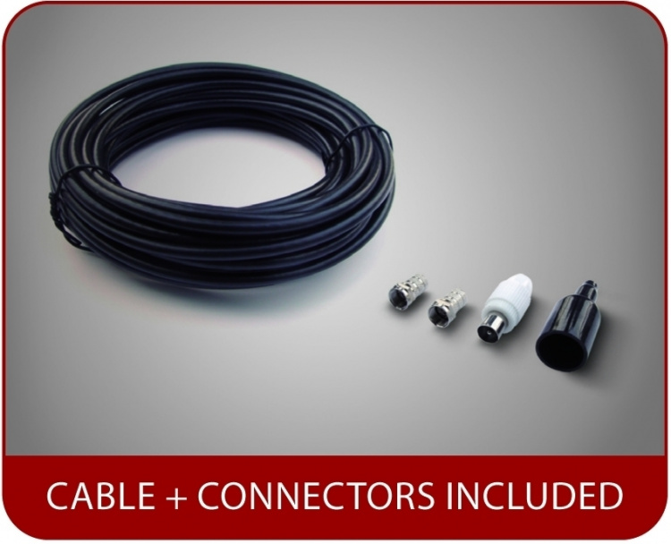 One for All SV9453 UHF -ulkoantenni, 15 dB vahvistus ja LTE suodatus