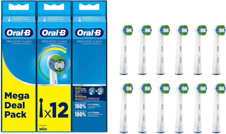Oral B Precision Clean -vaihtoharja, 12 kpl