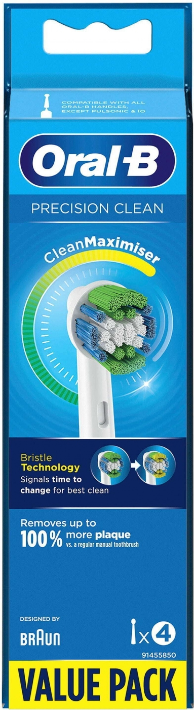 Oral B Precision Clean -vaihtoharja, 4 kpl