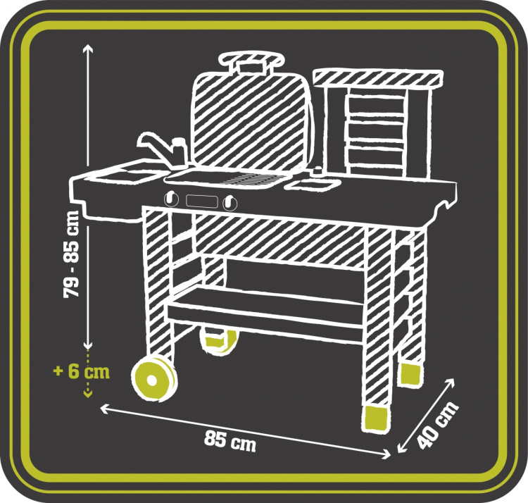 Smoby SAS Smoby Garden Kitchen -leikkikeittiö