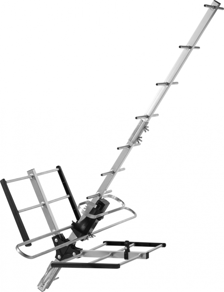 One for All SV9357-5G UHF/VHF -ulkoantenni 10-15 dB vahvistuksella ja LTE-suodattimella