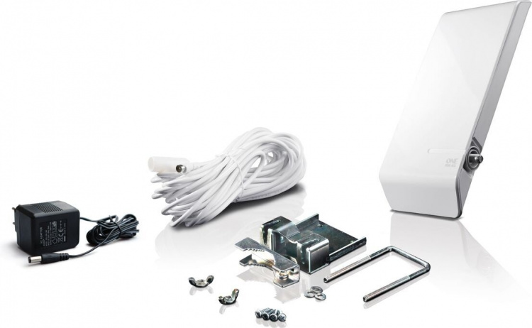 One for All SV9450-5G -aktiivinen DVB-T/T2 -ulkoantenni LTE-suodattimella, 45 dB