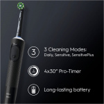 Oral B Vitality Pro Black -sähköhammasharja, musta Oral B Vitality Pro Black -sähköhammasharja, musta