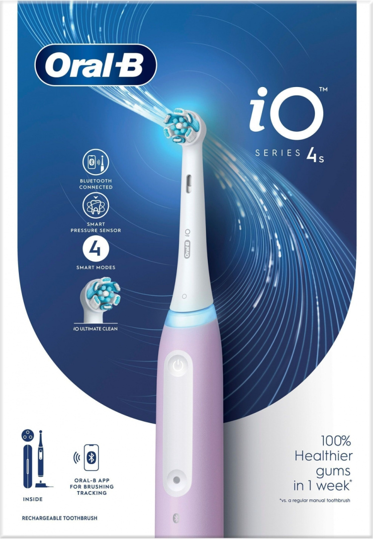 Oral B iO Series 4s -sähköhammasharja, laventeli