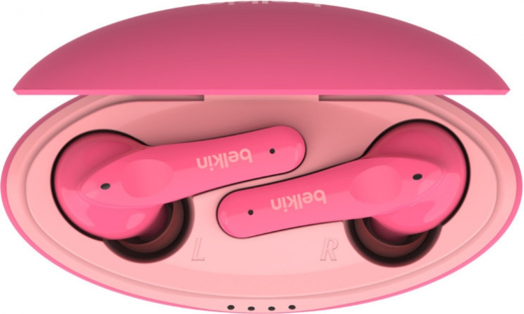 Belkin Soundform Nano nappikuulokkeet lapsille, pinkki