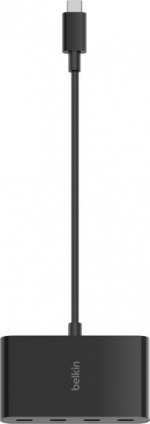 Belkin Connect USB-C -hubi, neljä porttia