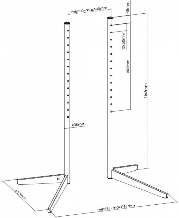 One for All WM7610 -lattiateline 32-65
