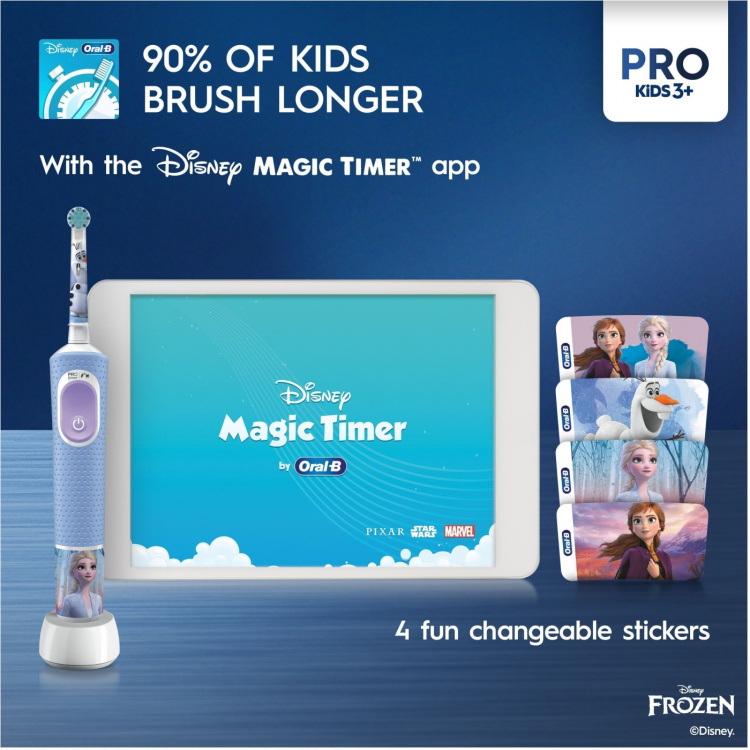 Oral B Vitality Pro Kids Frozen -sähköhammasharja