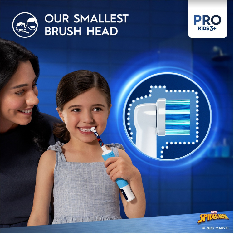 Oral B Vitality Pro Kids Spider-Man -sähköhammasharja Oral B Vitality Pro Kids Spider-Man -sähköhammasharja