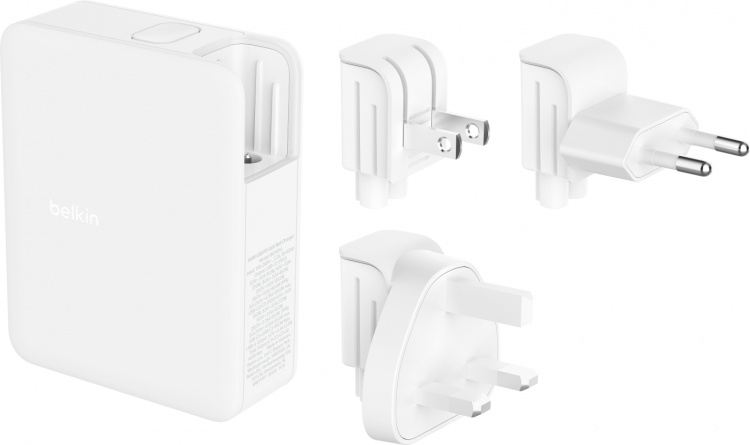 Belkin BoostCharge Pro 4-porttinen GaN 140 W -verkkovirtalaturi