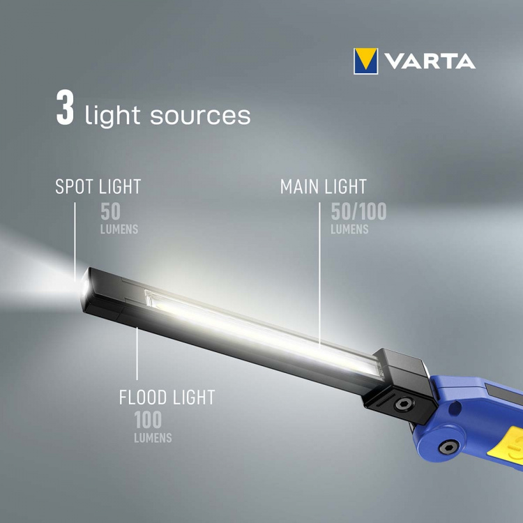 Varta Ladattava Work Flex® -monitoimivalo F20R