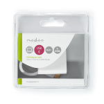 Nedis USB N Moniporttisovitin | 2-in-1 | USB 3.2 Gen 1 | USB-C™ Uros | 2x USB-A | 1000 Mbps | 0.20 m | Pyöreä | Niklattu | PVC | Valkoinen | Blister Nedis USB N Moniporttisovitin | 2-in-1 | USB 3.2 Gen 1 | USB-C™ Uros | 2x USB-A | 1000 Mbps | 0.20 m | Pyöreä | Niklattu | PVC | Valkoinen | Blister