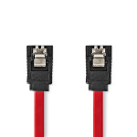 Nedis SATA kaapeli | 3 Gbps | SATA 7-Pin naaras | SATA 7-Pin naaras | Niklattu | 0.50 m | Litteä | PVC | Punainen | Laatikko Nedis SATA kaapeli | 3 Gbps | SATA 7-Pin naaras | SATA 7-Pin naaras | Niklattu | 0.50 m | Litteä | PVC | Punainen | Laatikko