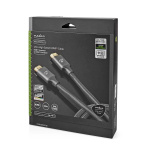 Nedis Ultra High Speed HDMI ™ -kaapeli | HDMI™ liitin | HDMI™ liitin | 8K@60Hz | 48 Gbps | 3.00 m | Pyöreä | 6.7 mm | Gun Metal Harmaa | Laatikko kannella ja ikkunalla Nedis Ultra High Speed HDMI ™ -kaapeli | HDMI™ liitin | HDMI™ liitin | 8K@60Hz | 48 Gbps | 3.00 m | Pyöreä | 6.7 mm | Gun Metal Harmaa | Laatikko kannella ja ikkunalla