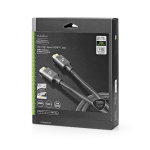 Nedis Ultra High Speed HDMI ™ -kaapeli | HDMI™ liitin | HDMI™ liitin | 8K@60Hz | 48 Gbps | 5.00 m | Pyöreä | 6.7 mm | Gun Metal Harmaa | Laatikko kannella ja ikkunalla Nedis Ultra High Speed HDMI ™ -kaapeli | HDMI™ liitin | HDMI™ liitin | 8K@60Hz | 48 Gbps | 5.00 m | Pyöreä | 6.7 mm | Gun Metal Harmaa | Laatikko kannella ja ikkunalla