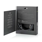 Nedis Ultra High Speed HDMI ™ -kaapeli | HDMI™ liitin | HDMI™ liitin | 8K@60Hz | 48 Gbps | 5.00 m | Pyöreä | 6.7 mm | Gun Metal Harmaa | Laatikko kannella ja ikkunalla Nedis Ultra High Speed HDMI ™ -kaapeli | HDMI™ liitin | HDMI™ liitin | 8K@60Hz | 48 Gbps | 5.00 m | Pyöreä | 6.7 mm | Gun Metal Harmaa | Laatikko kannella ja ikkunalla