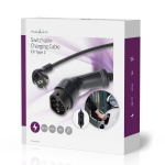 Nedis Kannettava sähköautolaturi | AT-N05V3V3-F 3G1.5 | 1380 / 2300 / 3680 W | 6 / 8 / 10 / 13 / 16 A | 1 Phase | 5.00 m | Musta | Pakkaus Nedis Kannettava sähköautolaturi | AT-N05V3V3-F 3G1.5 | 1380 / 2300 / 3680 W | 6 / 8 / 10 / 13 / 16 A | 1 Phase | 5.00 m | Musta | Pakkaus