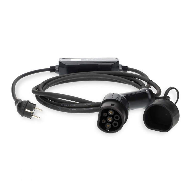 Nedis Kannettava sähköautolaturi | AT-N05V3V3-F 3G1.5 | 1380 / 2300 / 3680 W | 6 / 8 / 10 / 13 / 16 A | 1 Phase | 5.00 m | Musta | Pakkaus Nedis Kannettava sähköautolaturi | AT-N05V3V3-F 3G1.5 | 1380 / 2300 / 3680 W | 6 / 8 / 10 / 13 / 16 A | 1 Phase | 5.00 m | Musta | Pakkaus