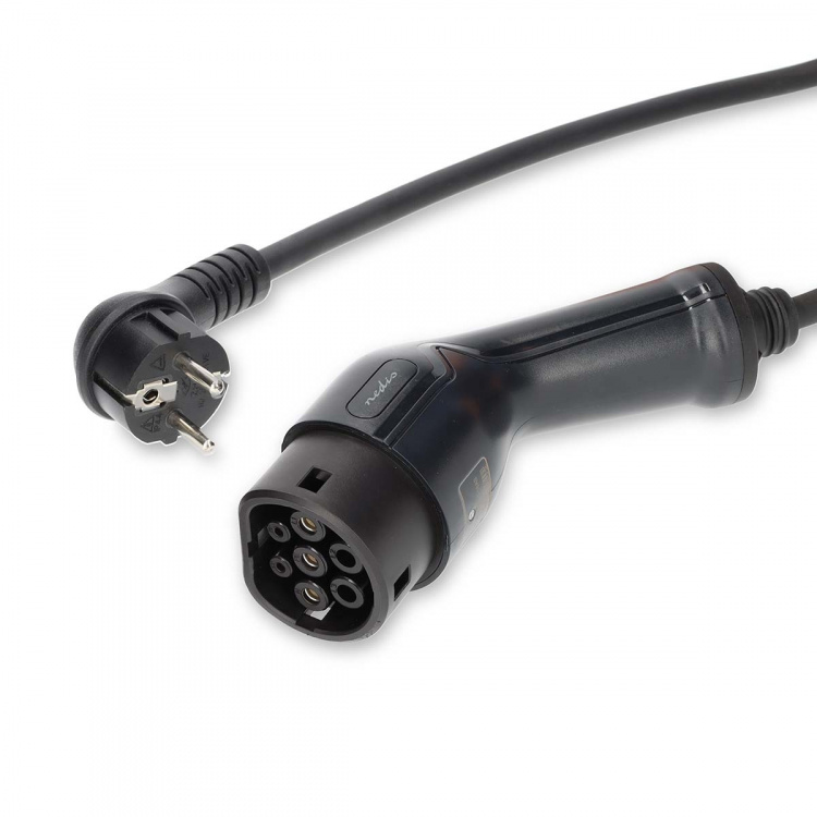 Nedis Kannettava sähköautolaturi | AT-N05V3V3-F 3G1.5 | 1380 / 2300 / 3680 W | 6 / 8 / 10 / 13 / 16 A | 1 Phase | 5.00 m | Musta | Pakkaus Nedis Kannettava sähköautolaturi | AT-N05V3V3-F 3G1.5 | 1380 / 2300 / 3680 W | 6 / 8 / 10 / 13 / 16 A | 1 Phase | 5.00 m | Musta | Pakkaus