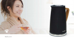 Nedis Vedenkeitin | 1.7 l | Soft-Touch | Musta | Pyörivä 360 astetta | Piilotettu lämmityselementti | Strix® ohjain | Tyhjäksi kiehumisen suoja Nedis Vedenkeitin | 1.7 l | Soft-Touch | Musta | Pyörivä 360 astetta | Piilotettu lämmityselementti | Strix® ohjain | Tyhjäksi kiehumisen suoja