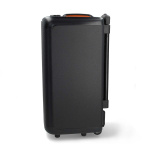 Nedis Bluetooth® Party Speaker | Suurin akun toistoaika: 5 tuntia | 240 W | Kantokahva | Juhlavalot | Taajuuskorjain | Musta / Oranssi Nedis Bluetooth® Party Speaker | Suurin akun toistoaika: 5 tuntia | 240 W | Kantokahva | Juhlavalot | Taajuuskorjain | Musta / Oranssi