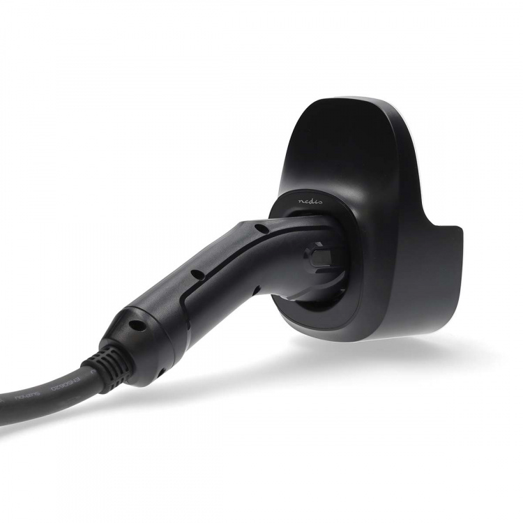 Nedis Sähköajoneuvojen tarvikkeet | Varastointi ja järjestäminen | Kaapelin pidike | Musta | Polycarbonate